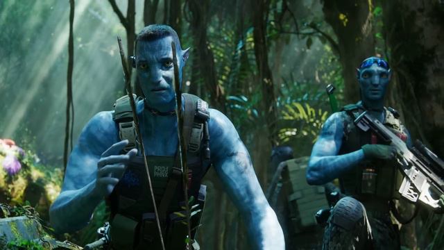 Quaritch Finds his Old Human Dead Body 20 years Later - Avatar 2 The Way of Water смотреть онлайн