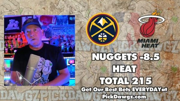 Denver Nuggets vs Miami Heat 6/4/23 NBA Free Picks & Predictions | NBA Finals
