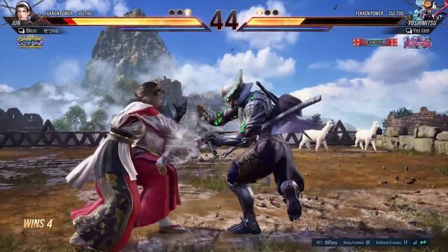 Bkun (jun) VS eyemusician (yoshimitsu) - Tekken 8 Rank Match смотреть онлайн