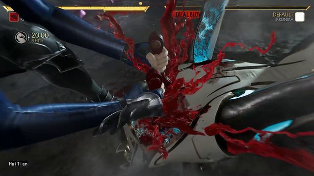 MK11 Kitana All Fatal Blow Brutalities Fatalities On Kronika