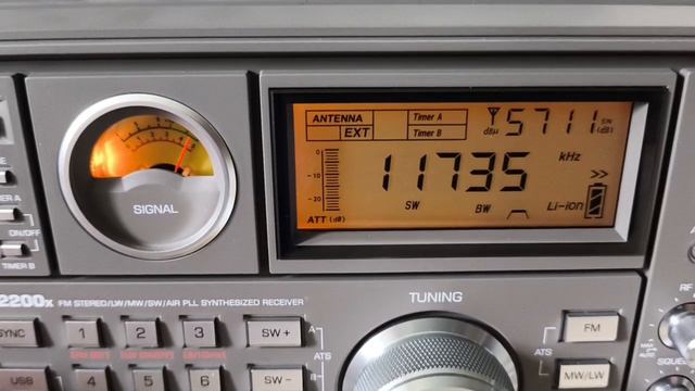 Прием "Голоса Кореи" на Tecsun S-2200x в Приморском крае. смотреть онлайн
