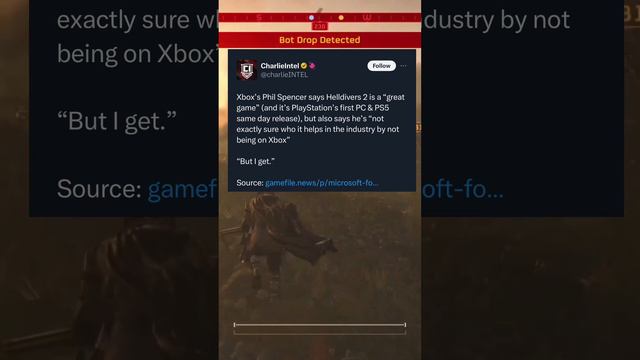 Phil Spencer is MAD about Helldivers 2 #ps5 #playstation #gaming #helldivers2 смотреть онлайн