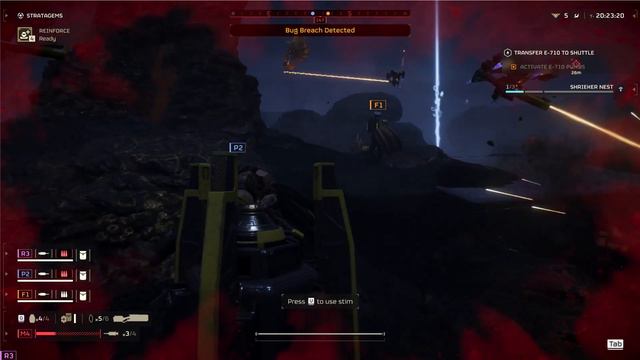 HELLDIVERS 2 Flying bugs are here! смотреть онлайн