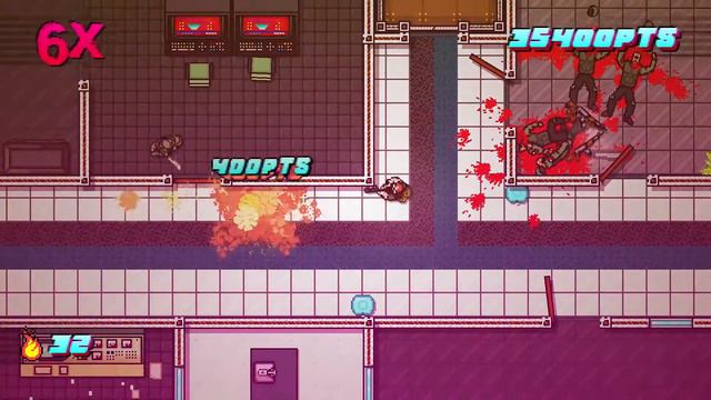 Hotline Miami 2 - A+ on normal (1-800-GODDAMN). 16th scene: Casualties смотреть онлайн