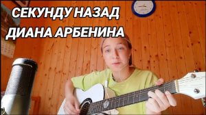 Диана Арбенина-Секунду назад#гитара #cover