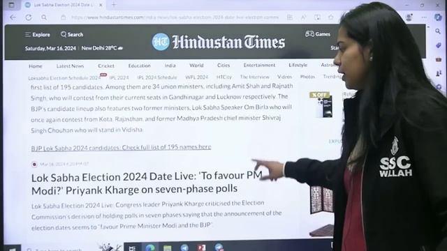 Lok Sabha Election 2024 | Lok Sabha Election Date Announce | The Burning Affairs By Krati Mam смотреть онлайн