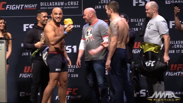 UFC Fight Night 81 Weigh-Ins: Ilir Latifi Gets Flowers