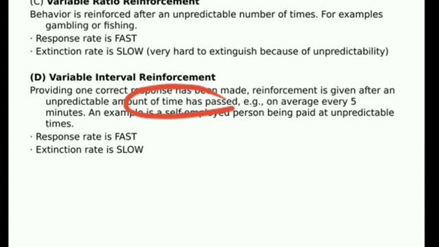 Reinforcement schedule:operant conditioning смотреть онлайн