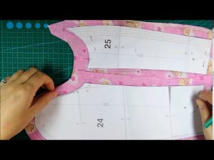 раскрой подкладки