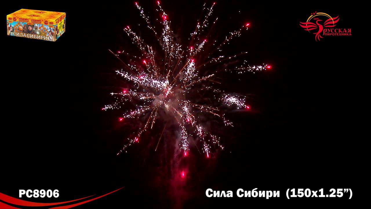 РС8906 Салют "Сила Сибири" (1,2"х150) 1/1/1 смотреть онлайн