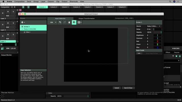 Resolume Arena 6 Tutorial _ Learn Cake Mapping (2_6) Projection Mapping смотреть онлайн