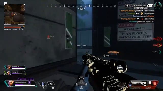Apex Legends Victory #122 - Shadow Royal +13 effort Random for the Win смотреть онлайн