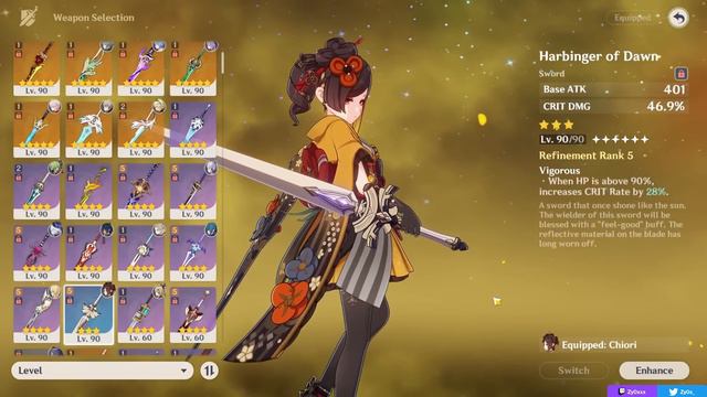 COMPLETE CHIORI GUIDE! Best Chiori Build - Artifacts, Weapons, Teams & Showcase | Genshin Impact