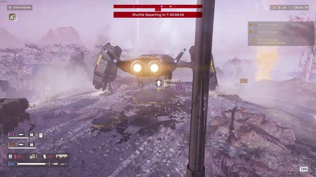 Helldivers 2 Drop Ship Glitched Under the Map смотреть онлайн