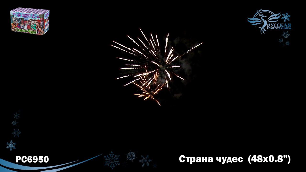 РС6950 Салют "Страна чудес" (0,8"х48) МОДУЛЬ 1/8/1 смотреть онлайн