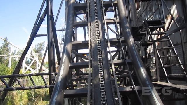 Saw - The (Entire) Ride Front Row Seat on-ride HD POV Thorpe Park смотреть онлайн