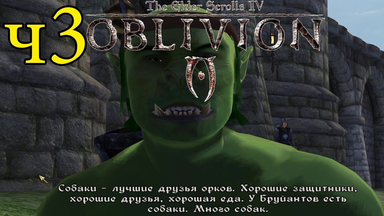 The Elder Scrolls IV: Oblivion ПРОХОЖДЕНИЕ ч3 - Чистим Данжи и Попадаем в Город