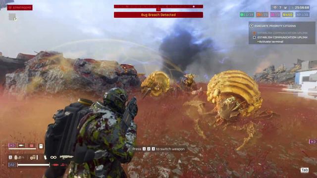 Helldivers 2 ARC-12 Blitzer Test #helldivers2 смотреть онлайн