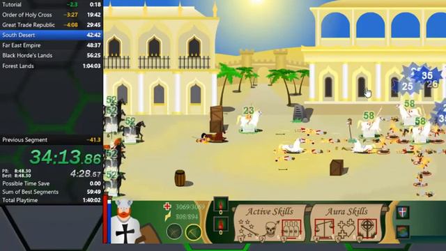 Feudalism 2 speedrun any% in 1:08:22 (Former WR) (Read desc) смотреть онлайн