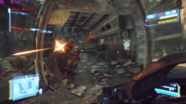 Crysis 3 MP Beta gameplay on 2500K and GTX560ti смотреть онлайн