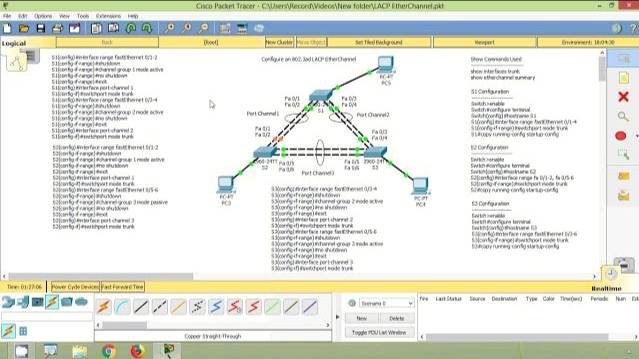 Configure an 802.3ad LACP EtherChannel in Packet Tracer | CISCO Certification смотреть онлайн