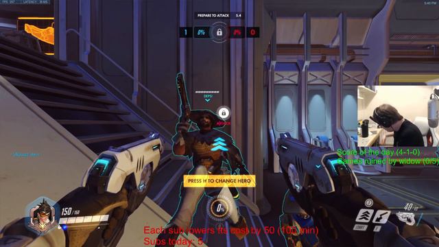 Overwatch Ex OWL Pro Chipsa Showing His Tracer Gameplay Skills -DPS DIFF- смотреть онлайн