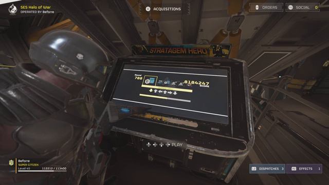 Stratagem Hero round 870, 9.9 mil+ score. смотреть онлайн