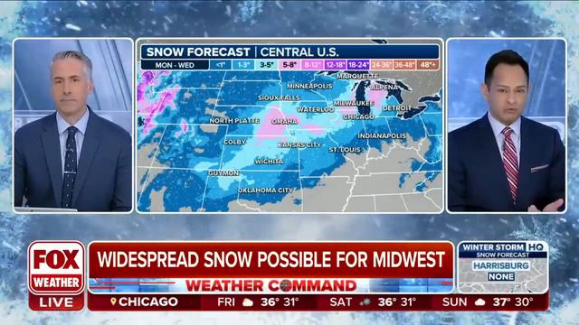 Another Massive Winter Storm Looms For Eastern Half Of US After Weekend Nor'easter