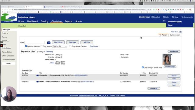 Checking Out Items Using Destiny Library Manager смотреть онлайн