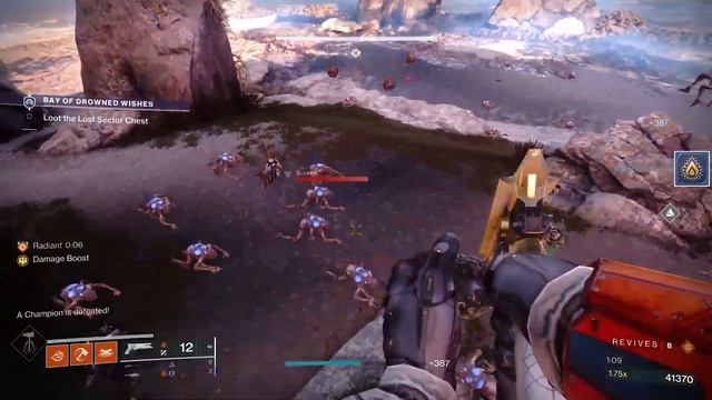 Destiny 2 Bay Of Drowned Wishes Master Lost Sector - Loreley Solar Titan Build [Season of the Wish] смотреть онлайн