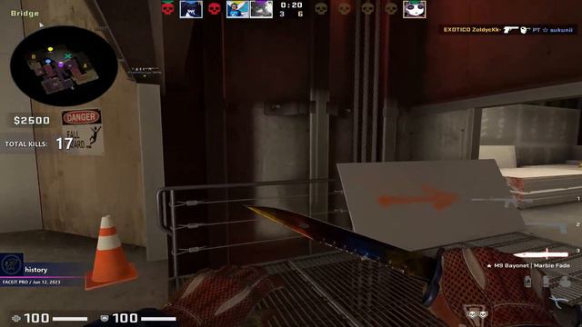 history Fluxo GOES INSANEO!🔥 (VERTIGO) FACEIT LVL 10 / CSGO POV / Jun 12, 2023 смотреть онлайн