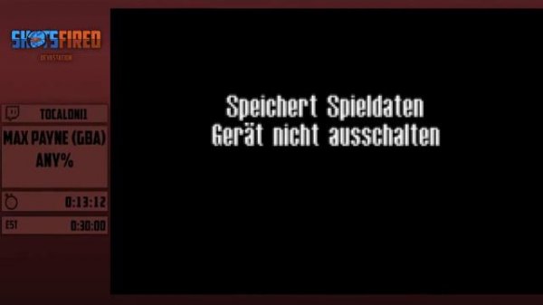 Max Payne GBA (Any%) in 24:10 by tocaloni1 - Shots Fired: Devastation