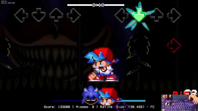 FNF | VS Sonic OMT! ONE LAST FUNK (GameOver) | Mods/Hard/Gameplay |
