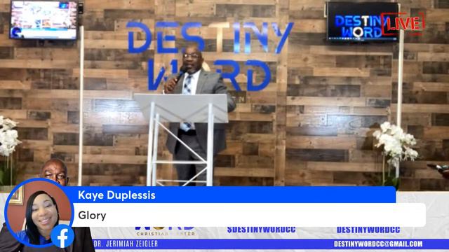 Destiny Word Christian Center With Dr.Jerimiah Zeigler смотреть онлайн