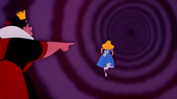 Alice in wonderland - ending scene