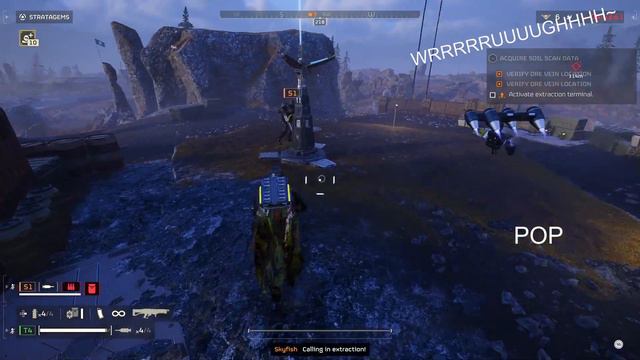 Helldivers 2: Autocannon Turret Vs Bile Titan смотреть онлайн