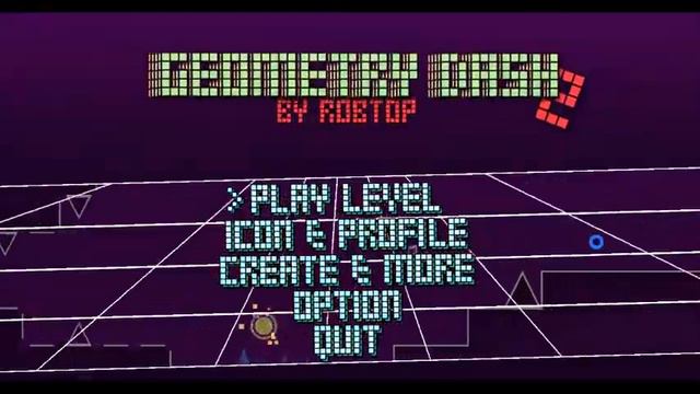 Geometry Dash Main Menu - Hotline Miami Themed смотреть онлайн