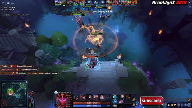 Queen Of Pain Is 100% BROKEN Mid Hero With Witch Blade Lv 2 Dota 2 смотреть онлайн
