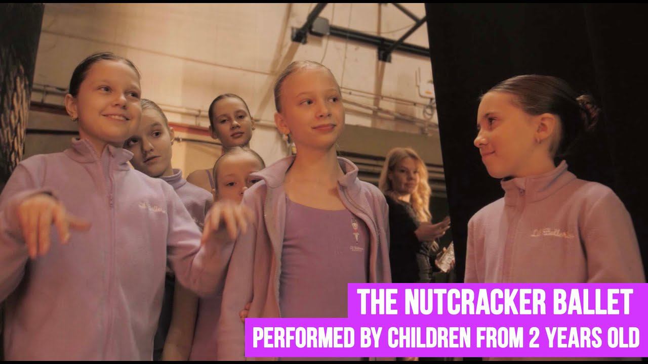 The Nutcracker ballet - performed by children from 2 years old смотреть онлайн