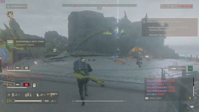 HELLDIVERS 2. New Use for Expendable Anti-Tank Pod смотреть онлайн