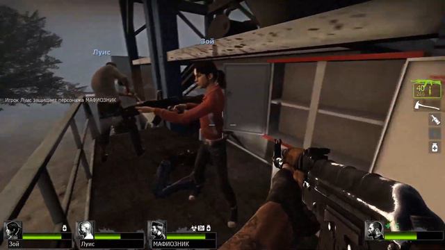 Left 4 Dead 2 - GAMEROVICH & МАФИОЗНИК [ ЗОМБИ И ОРР В МИКРО] смотреть онлайн
