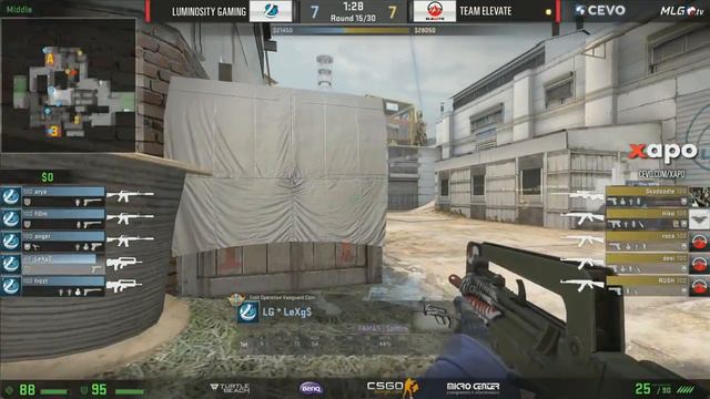 Elevate vs Luminosity Game 2 Lower Semis CEVO MLG Proleague Season 6 Finals смотреть онлайн