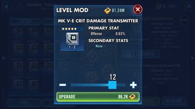 SWGOH - Complete Guide For Mods - Farming/Leveling/Slicing - Maximise Your Chance For Faster Mods! смотреть онлайн