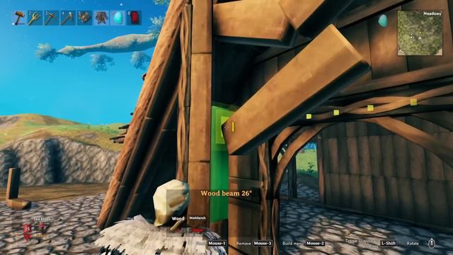 I Built a Viking Longhouse in Valheim, Here's How to Build it | Valheim Mistlands | Season 3 смотреть онлайн