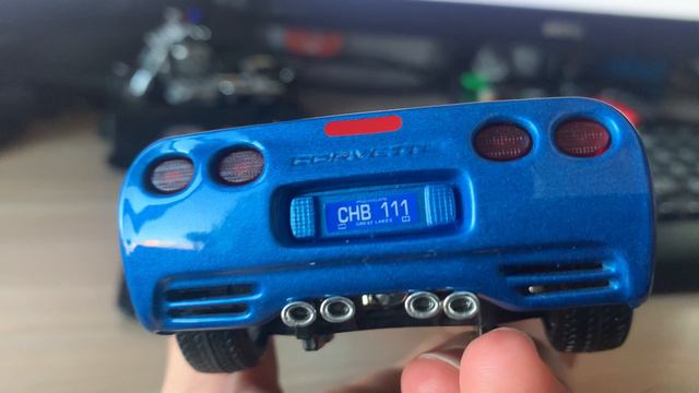 Обзор модели Chevrolet Corvette в масштабе 1/24 от Bburago смотреть онлайн