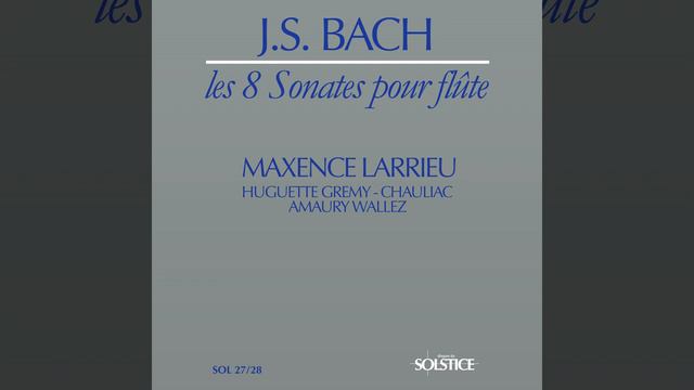Sonata for Flute and Continuo in C Major, BWV 1033: II. Allegro смотреть онлайн