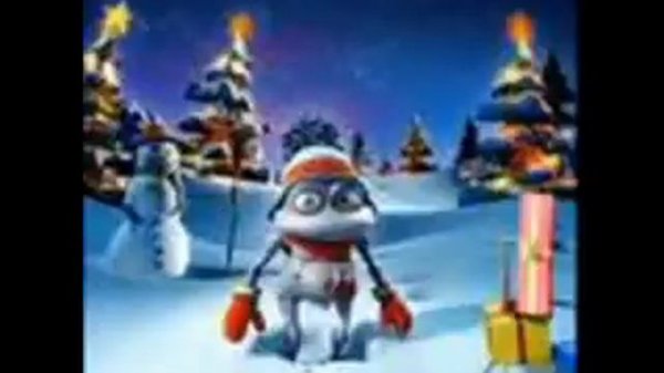 Christmas crazy frog