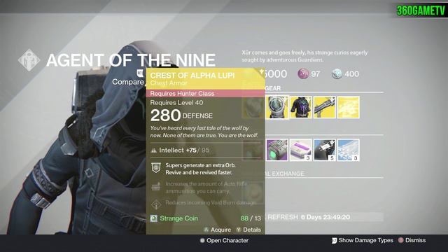 Destiny Xur Week 81 - Location + Items (03/25 - 03/27/2016) смотреть онлайн