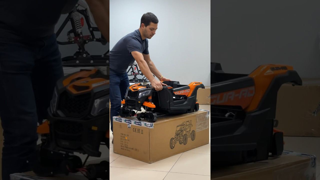 Сборка детского электромобиля Багги JH105. Сайт для заказа: cars-kids.com смотреть онлайн