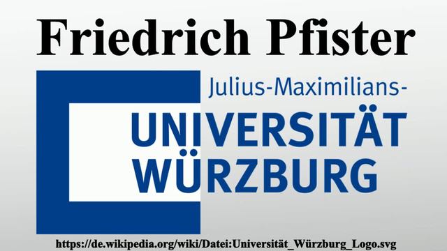 Friedrich Pfister смотреть онлайн